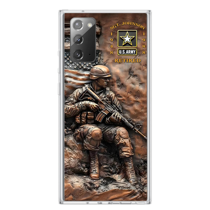 Custom Personalized Veteran Phone Case - Gift Idea For Veteran - Case For iPhone/ Samsung
