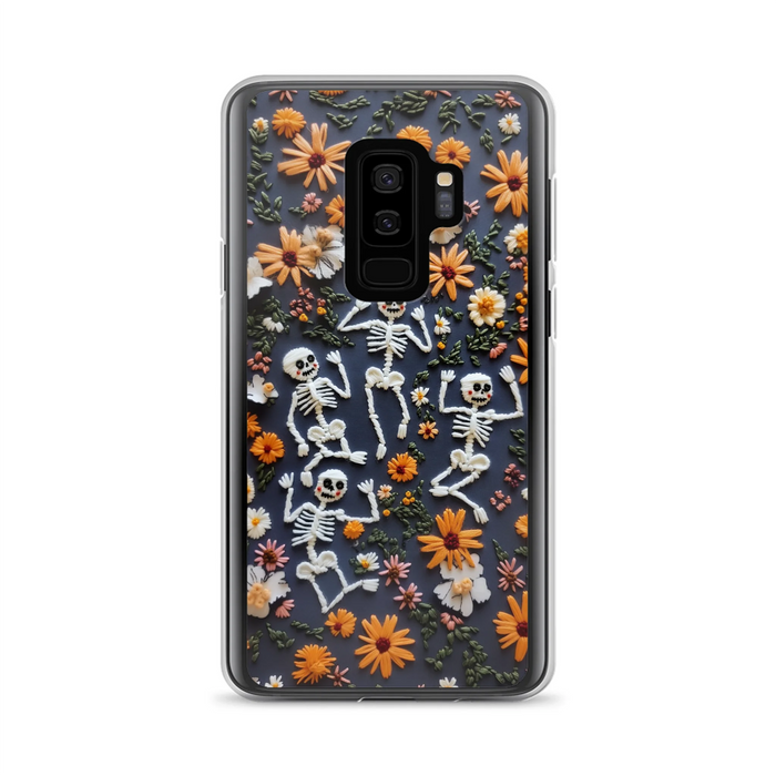 Custom Personalized 3D Skeleton Phone Case - Halloween Gift Idea - Case For iPhone/ Samsung