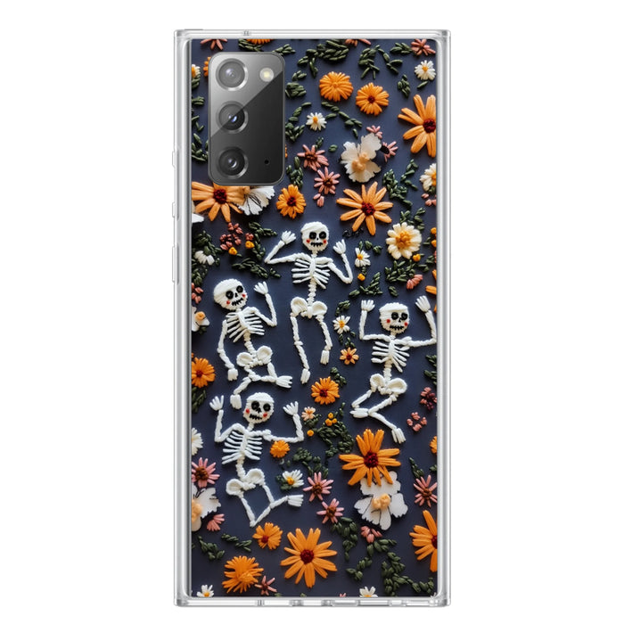 Custom Personalized 3D Skeleton Phone Case - Halloween Gift Idea - Case For iPhone/ Samsung