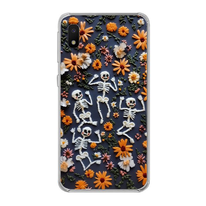 Custom Personalized 3D Skeleton Phone Case - Halloween Gift Idea - Case For iPhone/ Samsung