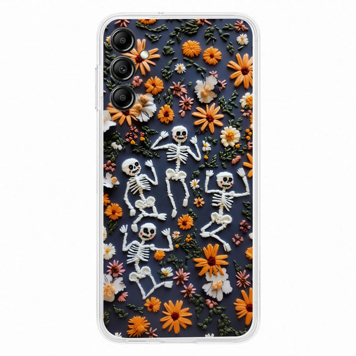 Custom Personalized 3D Skeleton Phone Case - Halloween Gift Idea - Case For iPhone/ Samsung
