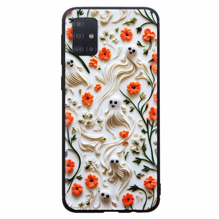 Custom Personalized 3D Clay Boo Phone Case - Halloween Gift Idea - Case For iPhone/ Samsung