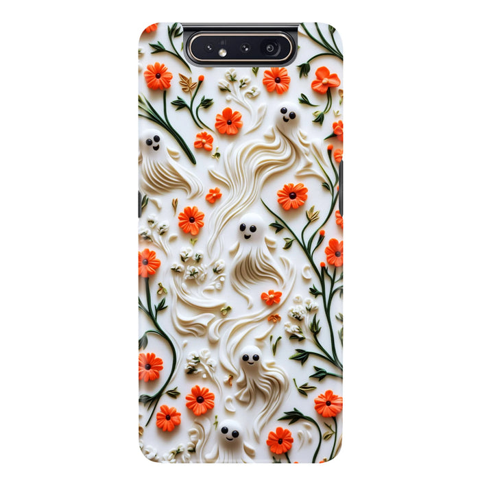 Custom Personalized 3D Clay Boo Phone Case - Halloween Gift Idea - Case For iPhone/ Samsung