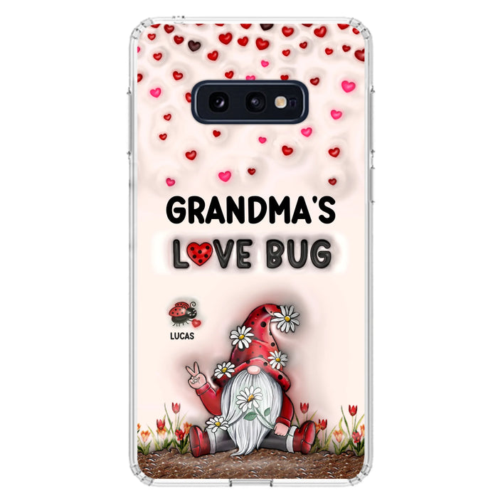 Custom Personalized Grandma's Love Bugs Phone Case - Upto 12 Kids - Mother's Day Gift Idea for Grandma/ Mom - Case for iPhone/ Samsung