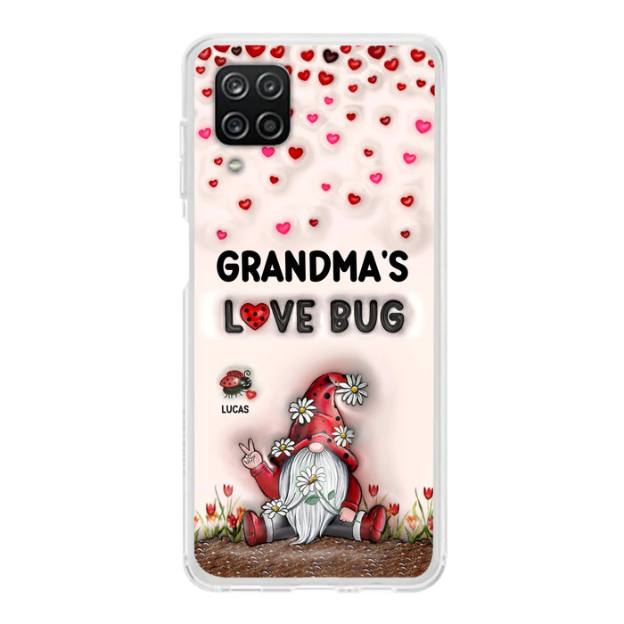 Custom Personalized Grandma's Love Bugs Phone Case - Upto 12 Kids - Mother's Day Gift Idea for Grandma/ Mom - Case for iPhone/ Samsung