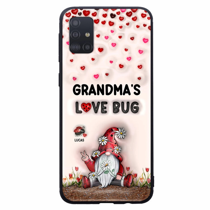 Custom Personalized Grandma's Love Bugs Phone Case - Upto 12 Kids - Mother's Day Gift Idea for Grandma/ Mom - Case for iPhone/ Samsung