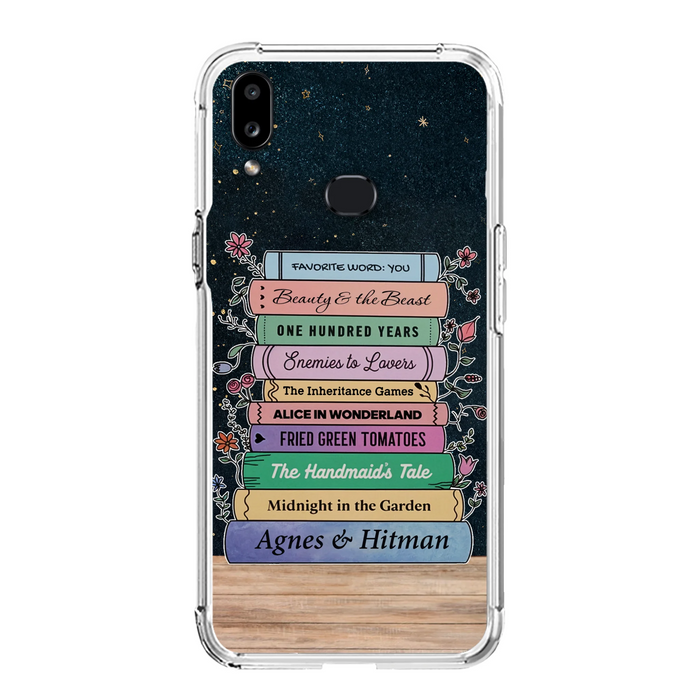Custom Personalized Reading Book Phone Case For iPhone/ Samsung - Gift Idea For Reading Lover/ Birthday