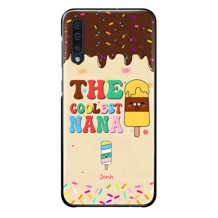 Custom Personalized The Coolest Nana Phone Case - Upto 10 Kids - Mother's Day Gift Idea for Grandma/ Mom - Case for iPhone/ Samsung