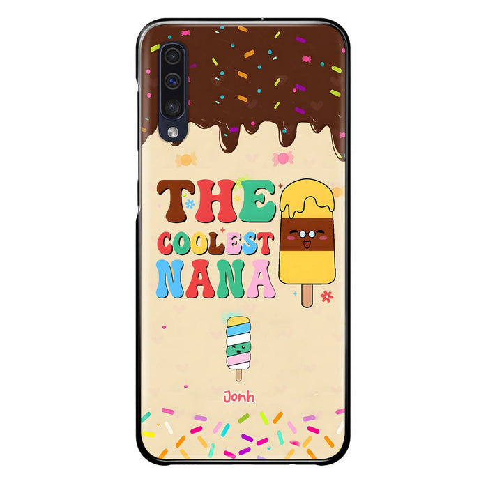 Custom Personalized The Coolest Nana Phone Case - Upto 10 Kids - Mother's Day Gift Idea for Grandma/ Mom - Case for iPhone/ Samsung