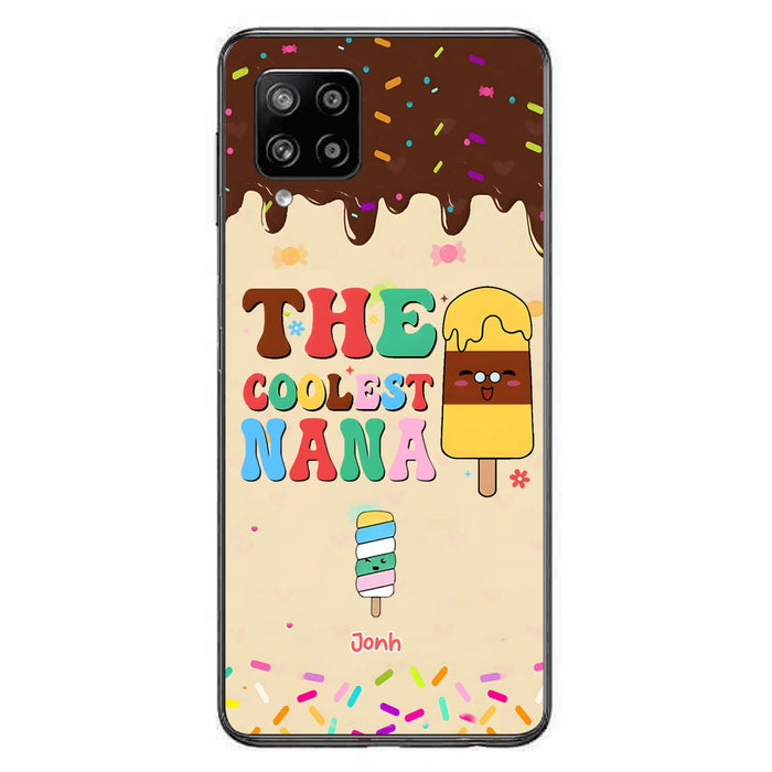Custom Personalized The Coolest Nana Phone Case - Upto 10 Kids - Mother's Day Gift Idea for Grandma/ Mom - Case for iPhone/ Samsung