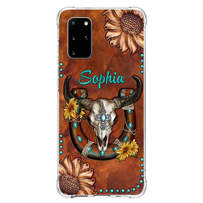 Custom Personalized Cowboy Cowgirl Phone Case - Case For iPhone/ Samsung