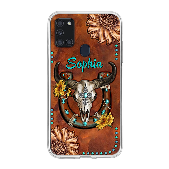 Custom Personalized Cowboy Cowgirl Phone Case - Case For iPhone/ Samsung