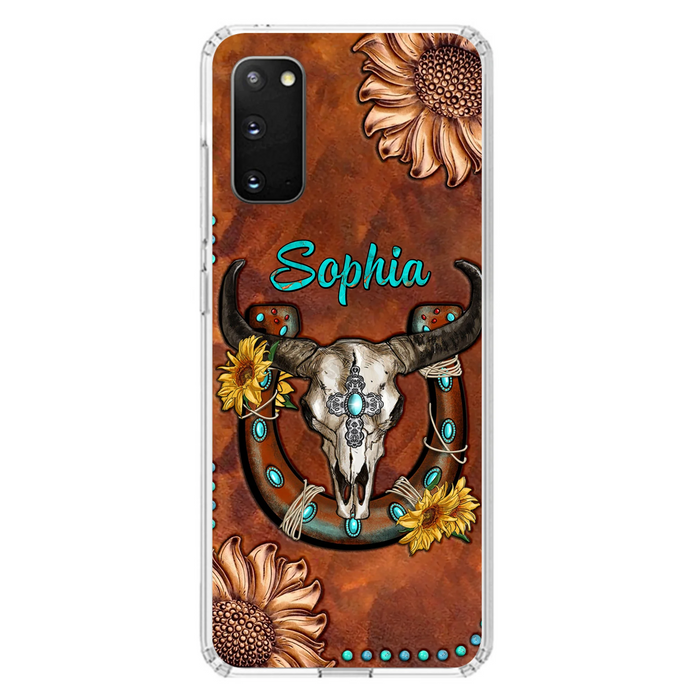 Custom Personalized Cowboy Cowgirl Phone Case - Case For iPhone/ Samsung