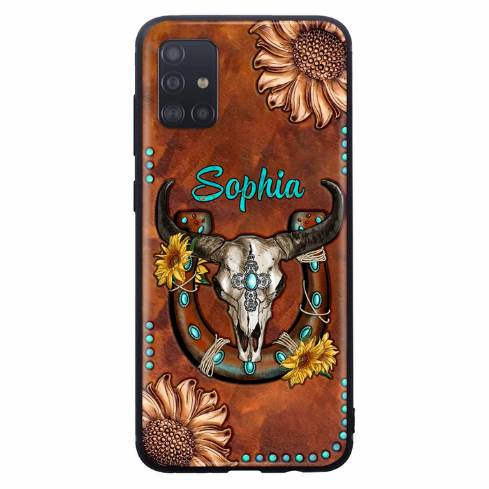 Custom Personalized Cowboy Cowgirl Phone Case - Case For iPhone/ Samsung