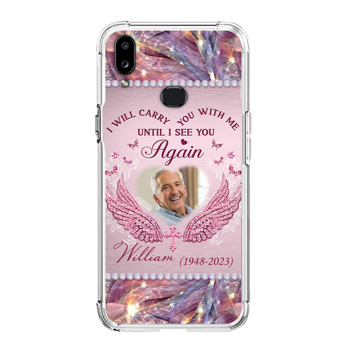Custom Personalized Memorial Phone Case - Upload Photo - Memorial Gift Idea For Family Member - Until I See You Again - Case for iPhone/ Samsung