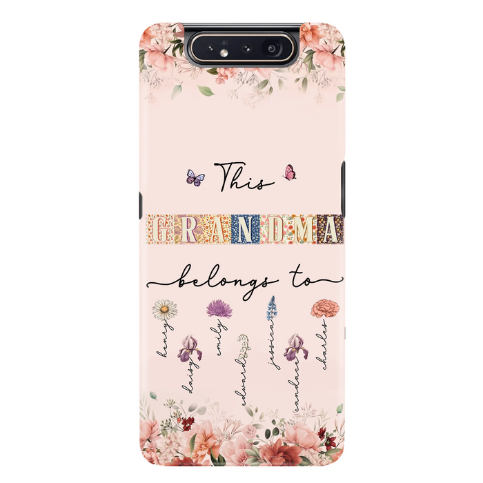Custom Personalized Grandma/Mom Phone Case - Upto 7 Kids - Mother's Day Gift Idea for Grandma/Mom - Case for iPhone/Samsung