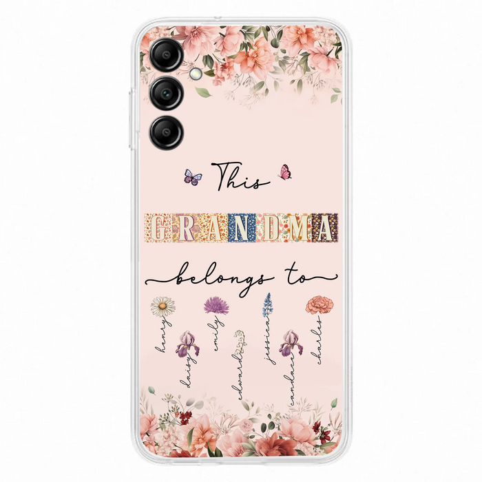 Custom Personalized Grandma/Mom Phone Case - Upto 7 Kids - Mother's Day Gift Idea for Grandma/Mom - Case for iPhone/Samsung