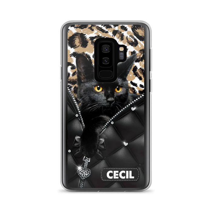 Custom Personalized Cat Phone Case For iPhone/Samsung - Upload Photo - Gift Idea For Cat Lovers