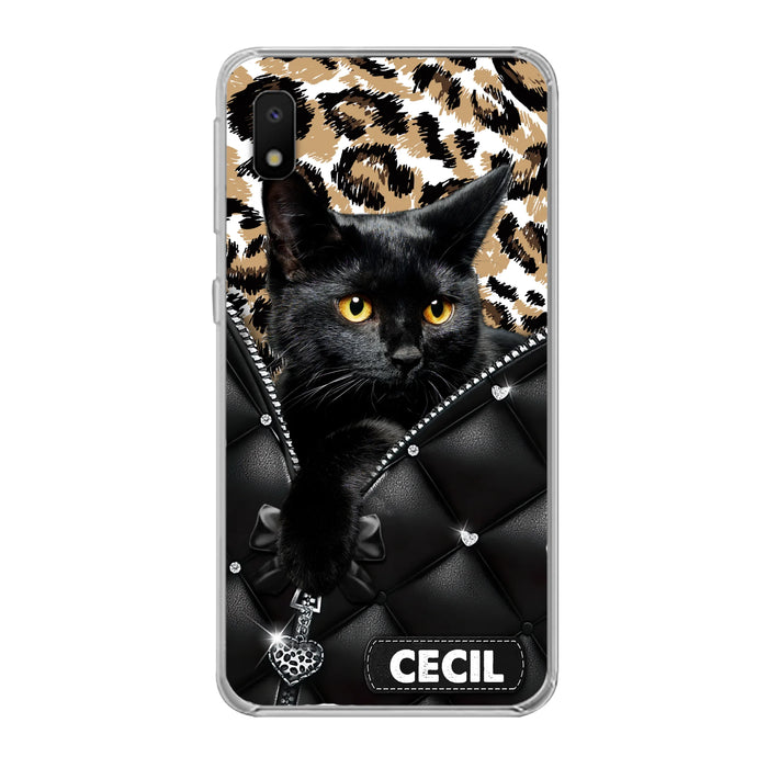 Custom Personalized Cat Phone Case For iPhone/Samsung - Upload Photo - Gift Idea For Cat Lovers