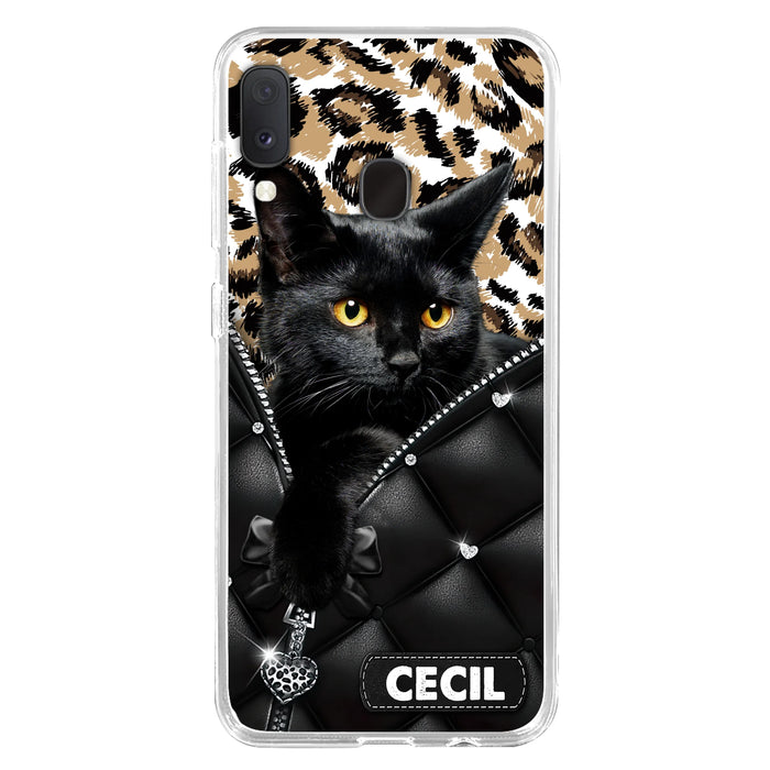 Custom Personalized Cat Phone Case For iPhone/Samsung - Upload Photo - Gift Idea For Cat Lovers