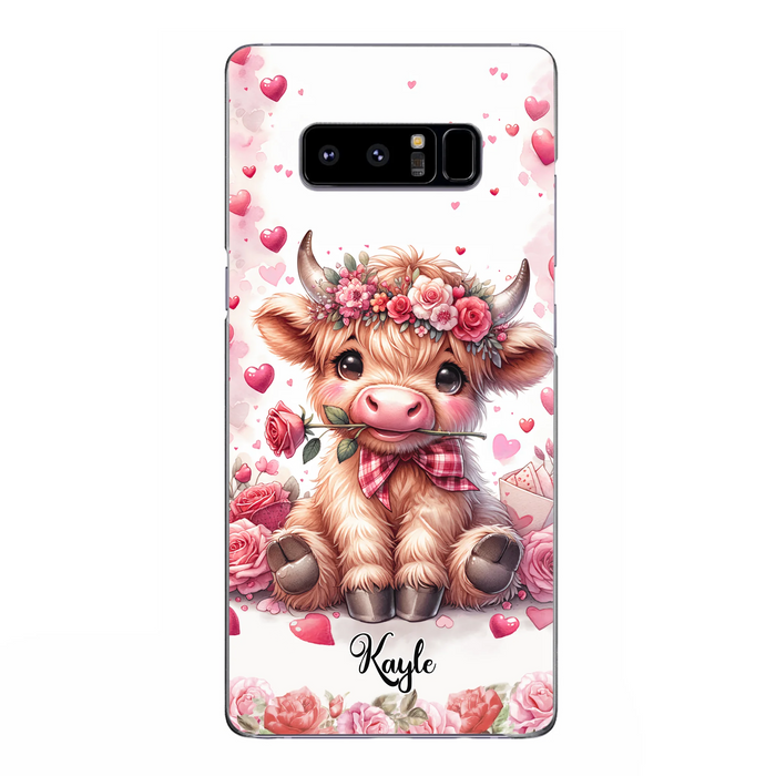 Lovely Highland Phone Case - Gift Idea For Birthday/Valentine's Day - Case For iPhone, Samsung