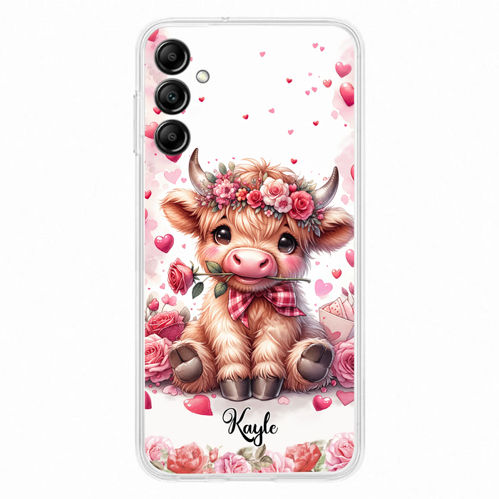 Lovely Highland Phone Case - Gift Idea For Birthday/Valentine's Day - Case For iPhone, Samsung