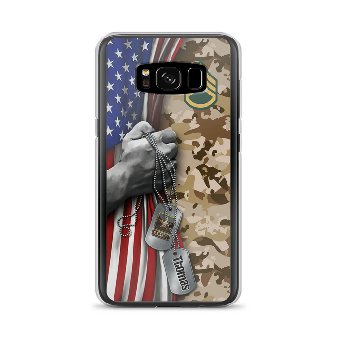 Custom Personalized Veteran Phone Case - Gift Idea For Veteran - Case For iPhone/ Samsung