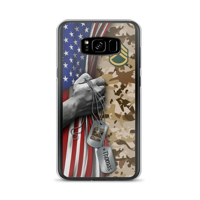 Custom Personalized Veteran Phone Case - Gift Idea For Veteran - Case For iPhone/ Samsung
