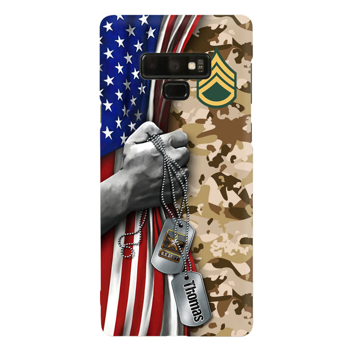 Custom Personalized Veteran Phone Case - Gift Idea For Veteran - Case For iPhone/ Samsung