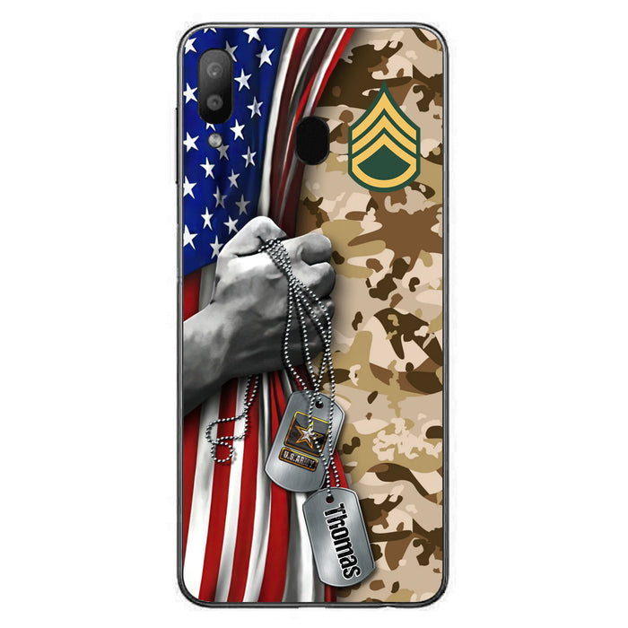 Custom Personalized Veteran Phone Case - Gift Idea For Veteran - Case For iPhone/ Samsung