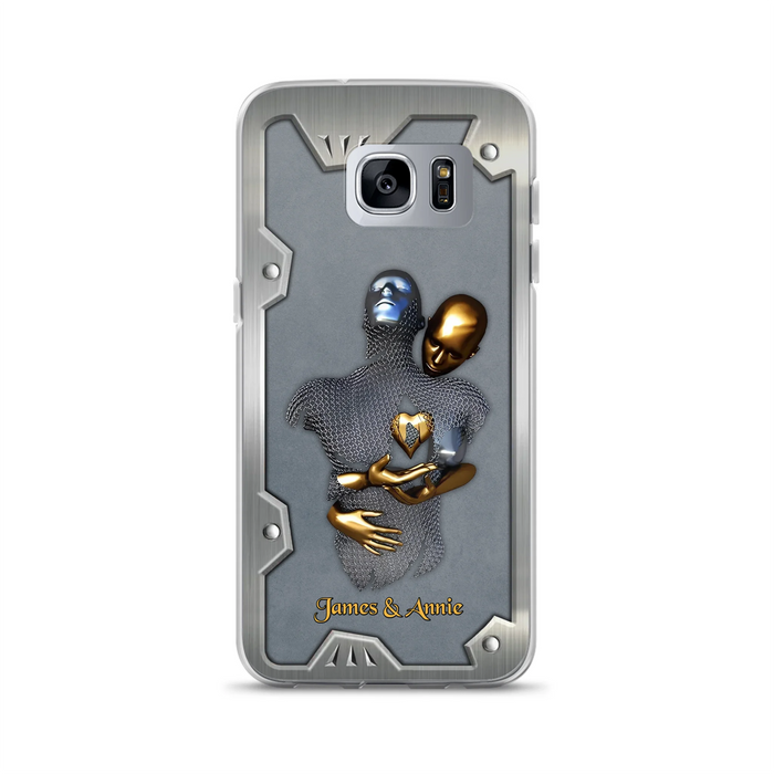 Custom Personalized Couple Phone Case - Gift Idea For Couple/ Valentines Day - Case For iPhone/ Samsung