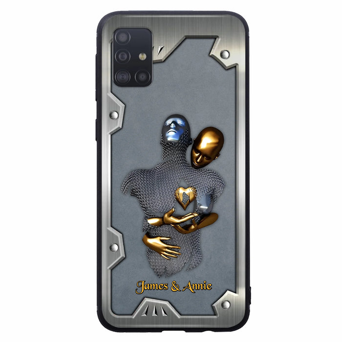 Custom Personalized Couple Phone Case - Gift Idea For Couple/ Valentines Day - Case For iPhone/ Samsung