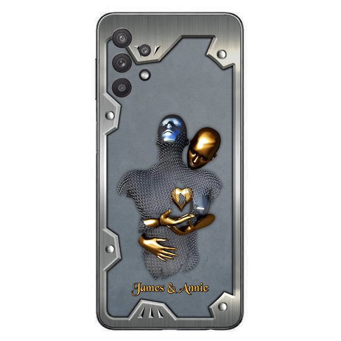 Custom Personalized Couple Phone Case - Gift Idea For Couple/ Valentines Day - Case For iPhone/ Samsung