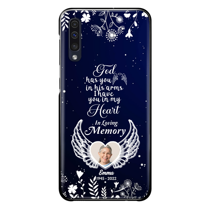 Personalized Memorial Phone Case - Memorial Gift Idea For Family - I Have You In My Heart - Case For iPhone/Samsung