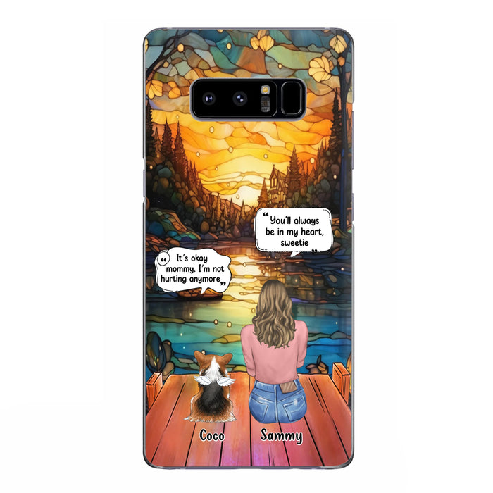 Personalized Memorial Pet Phone Case - Memorial Gift Idea For Dog/Cat/Rabbits Owners - You'll Always Be In My Heart, Sweetie - Case For iPhone/Samsung