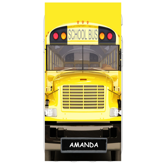 Custom Personalized School Bus Phone Case - Gift Idea For School Bus Lovers - Case For iPhone, Samsung and Xiaomi