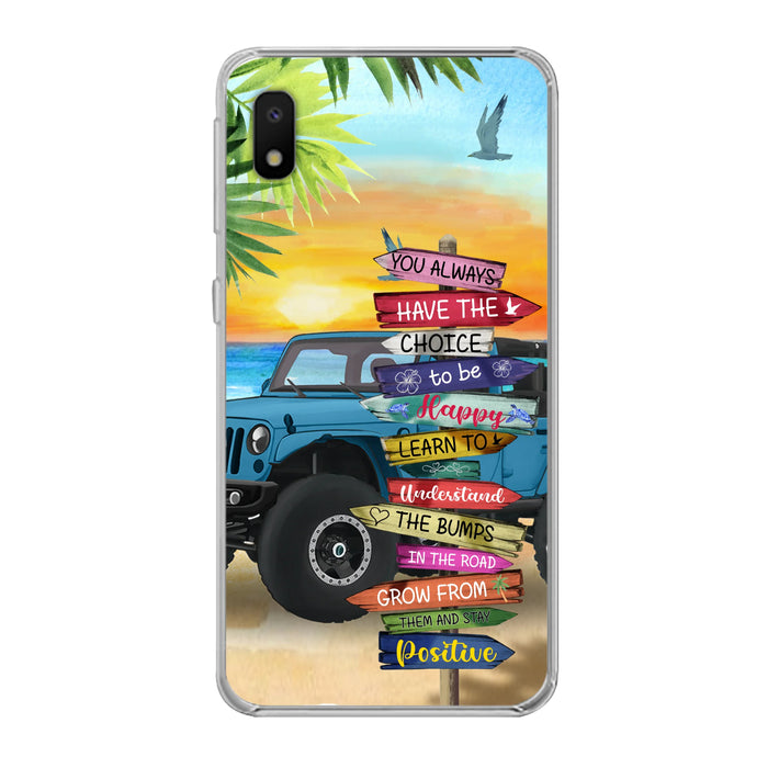 Custom Personalized Offroad SUVs Phone Case - Case For iPhone, Samsung and Xiaomi - You Always Have The Choice To Be Happy