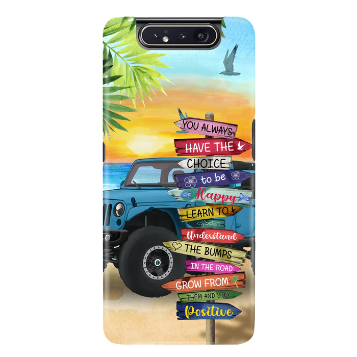 Custom Personalized Offroad SUVs Phone Case - Case For iPhone, Samsung and Xiaomi - You Always Have The Choice To Be Happy