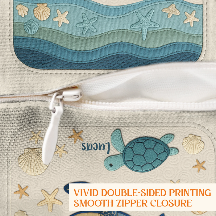 Personalized Turtle Grandma Pillow Cover - Gift Idea for Grandma - Up to 6 Grandkids