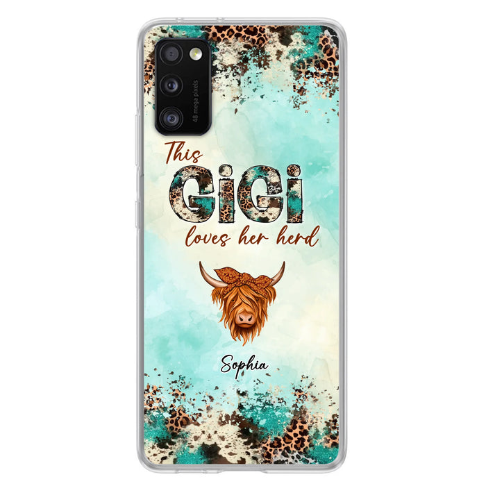 Custom Personalized This Gigi Love Her Herd Phone Case For iPhone/ Samsung - Mother's Day Gift Idea For Mom/ Grandma
