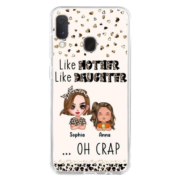 Custom Personalized Mother Phone Case - Mom With Upto 7 Children - Mother's Day Gift To Mom - Like Mother Like Daughter - Case For iPhone And Samsung