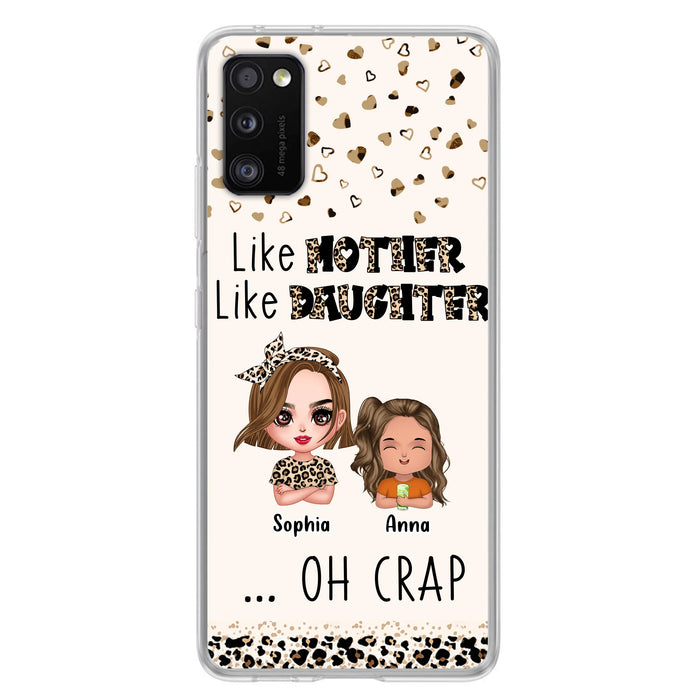 Custom Personalized Mother Phone Case - Mom With Upto 7 Children - Mother's Day Gift To Mom - Like Mother Like Daughter - Case For iPhone And Samsung