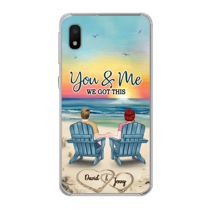 Custom Personalized Couple Phone Case - Gift Idea For Couple - You & Me We Got This - Case for iPhone/Samsung