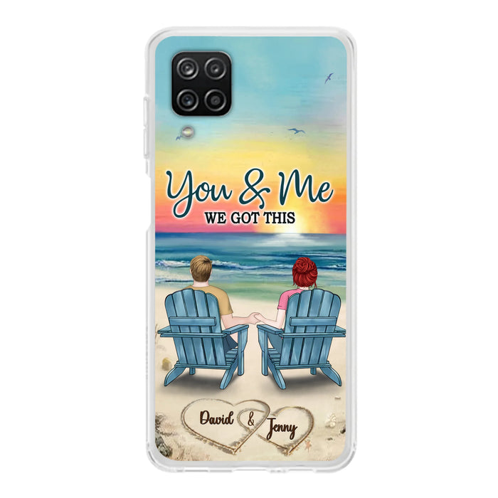 Custom Personalized Couple Phone Case - Gift Idea For Couple - You & Me We Got This - Case for iPhone/Samsung