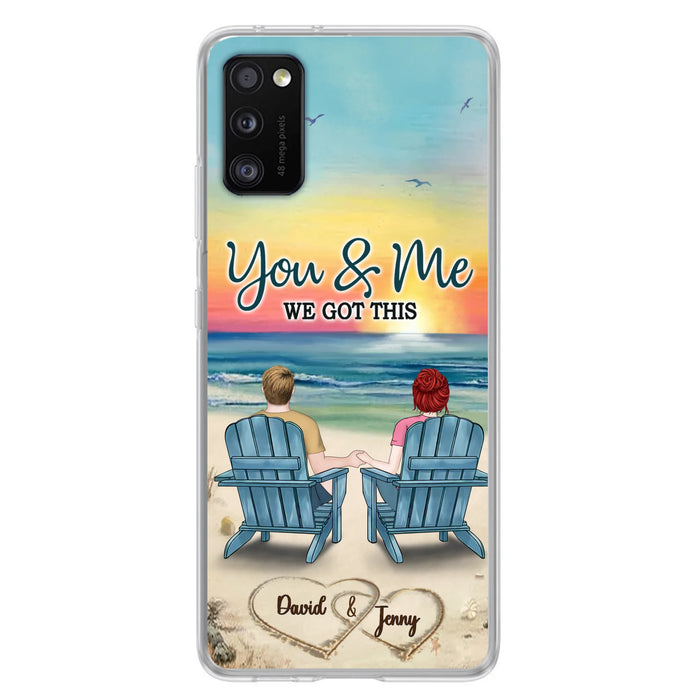 Custom Personalized Couple Phone Case - Gift Idea For Couple - You & Me We Got This - Case for iPhone/Samsung