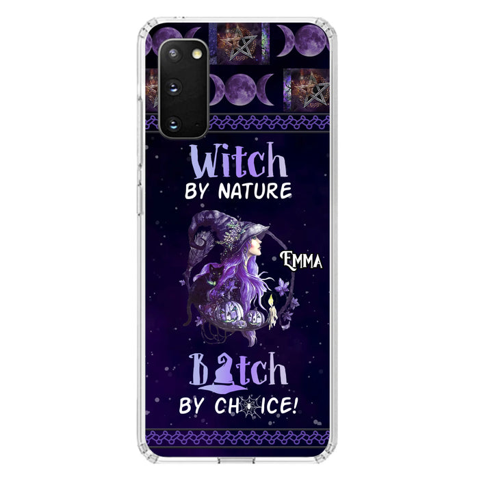 Custom Personalized Witch Phone Case - Halloween Gift Idea For Friends - Case for iPhone & Samsung