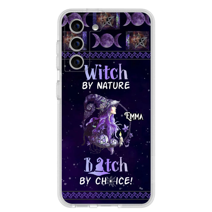 Custom Personalized Witch Phone Case - Halloween Gift Idea For Friends - Case for iPhone & Samsung