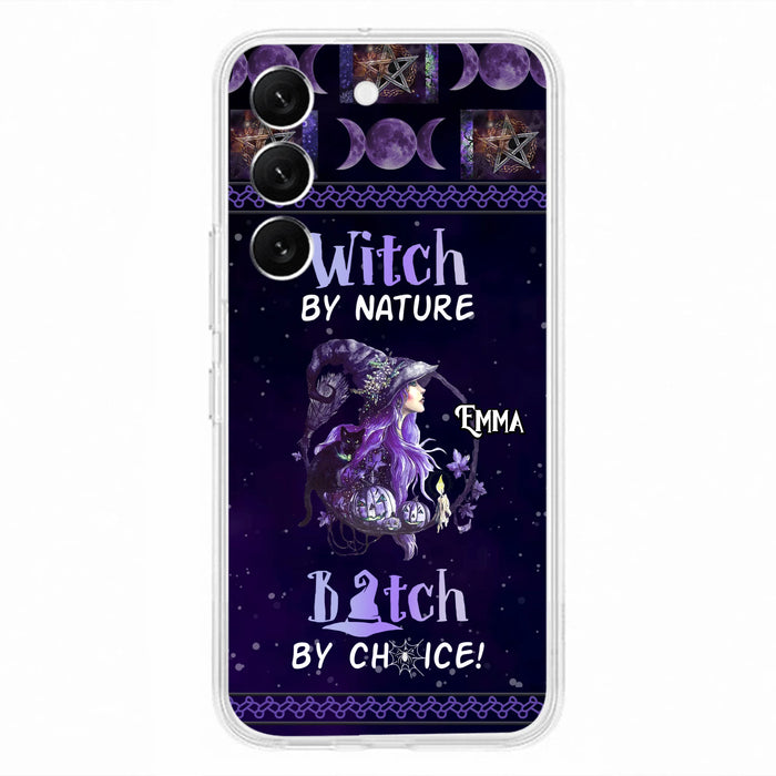 Custom Personalized Witch Phone Case - Halloween Gift Idea For Friends - Case for iPhone & Samsung