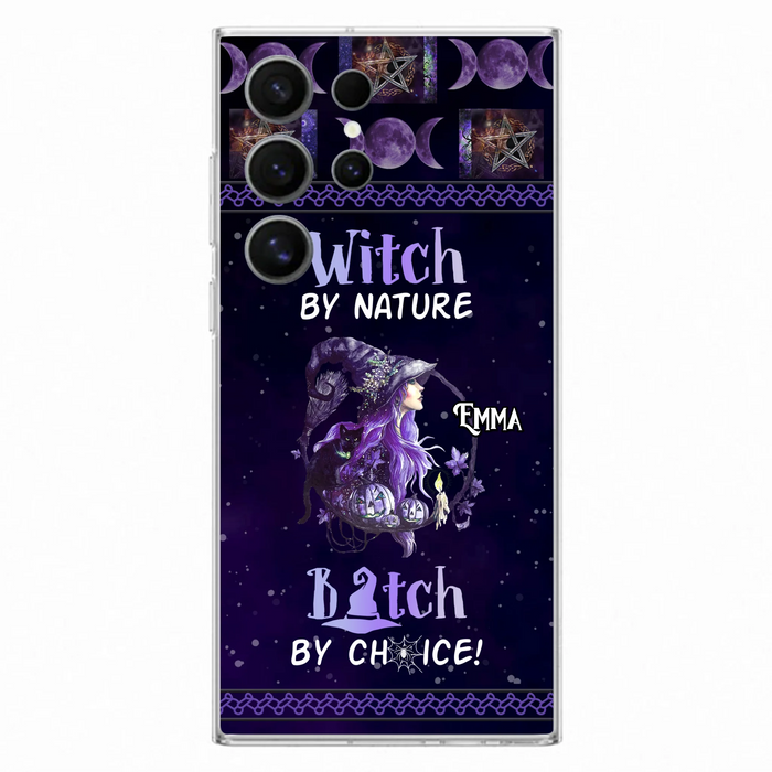 Custom Personalized Witch Phone Case - Halloween Gift Idea For Friends - Case for iPhone & Samsung