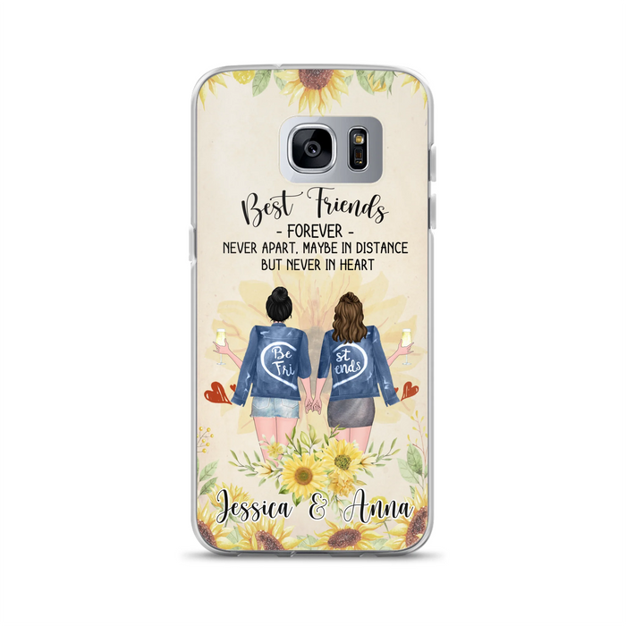 Custom Personalized Friends Phone Case - Upto 4 Besties - Gift Idea For Best Friends - Best Friends Forever - Case for iPhone/Samsung